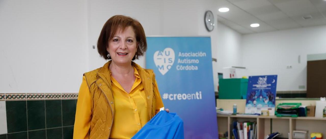 La presidenta de Autismo Córdoba, Francisca Suárez.