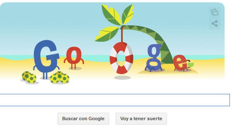 Así mete goles el nuevo &#039;doodle&#039; de Google