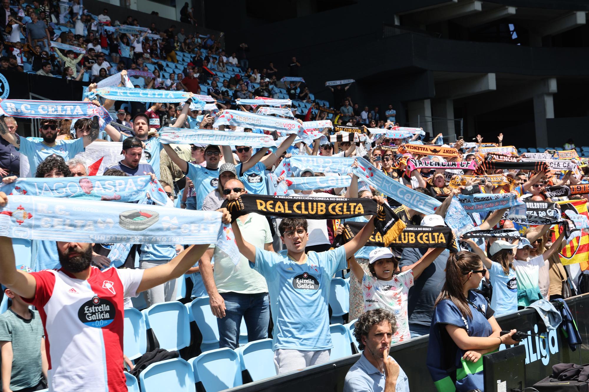 Las mejores imágenes del Celta - Valencia