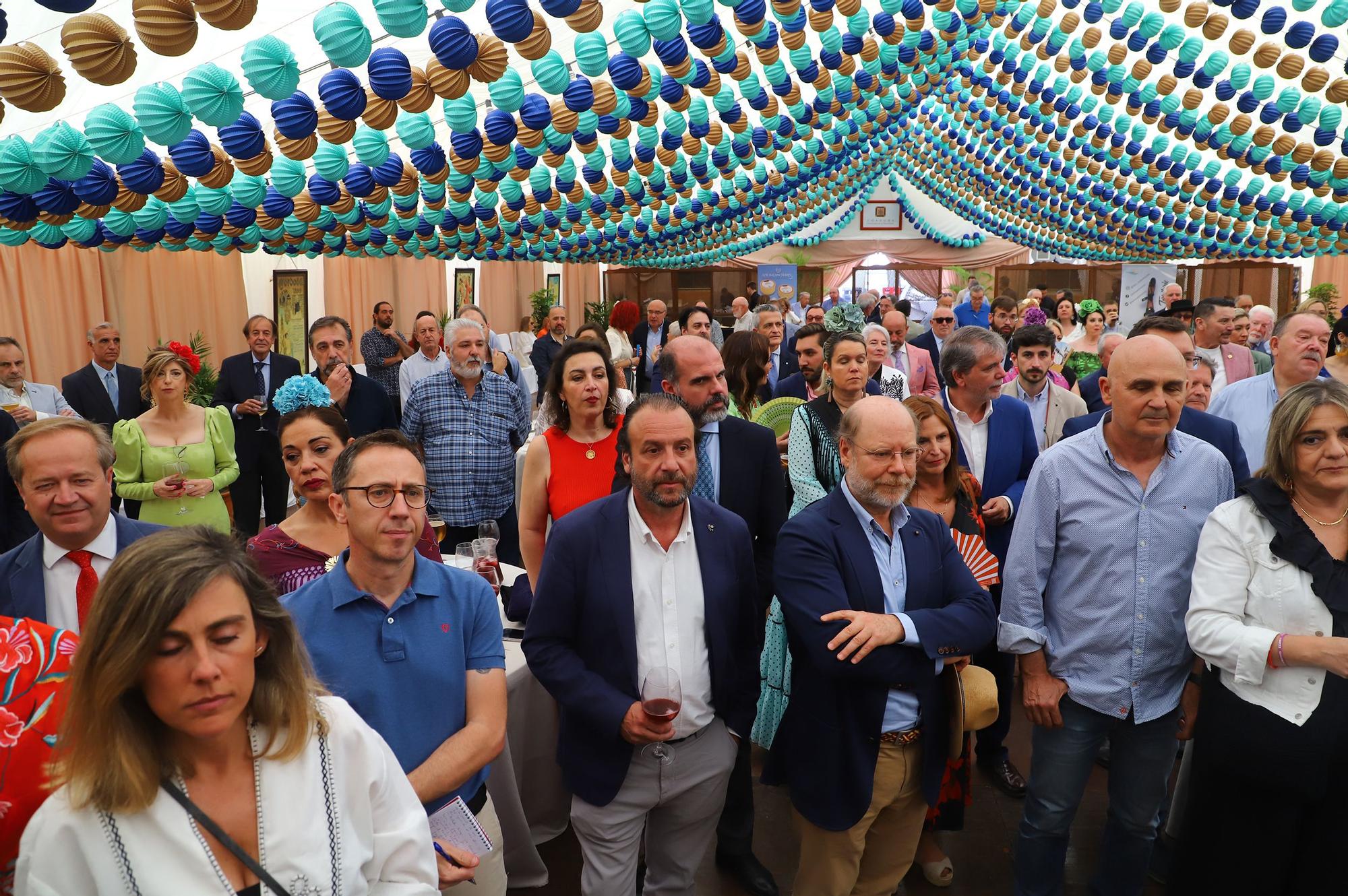 La recepción de Feria del Ayuntamiento de Córdoba en imágenes