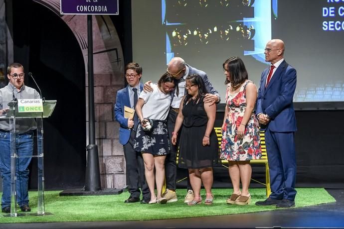 18-06-19 GENTE Y CULTURA. TEATRO GUINIGUADA. LAS PALMAS DE GRAN CANARIA. Asuntos Sociales. La ONCE Canarias entrega sus Premios Solidarios 2019. Fotos: Juan Castro.  | 19/06/2019 | Fotógrafo: Juan Carlos Castro