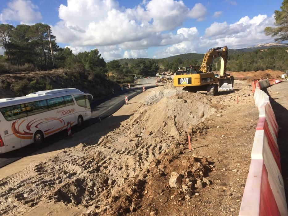 Abren la carretera Felanitx-Portocolom