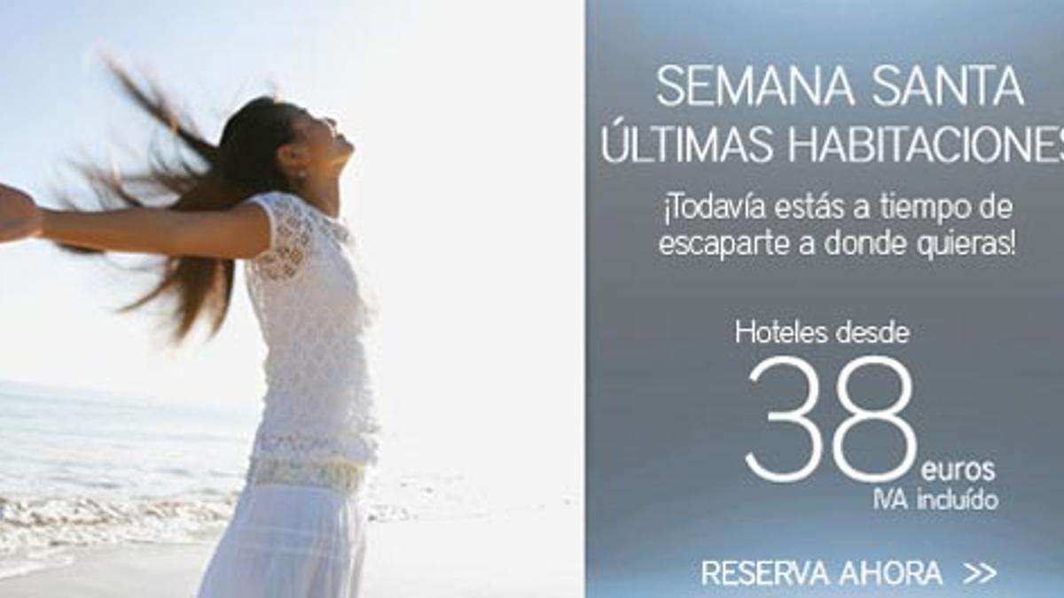 Hospedarse en un Sol Meliá en Semana Santa desde 38 