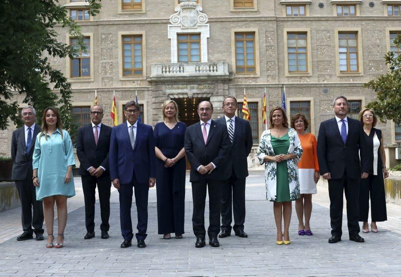 Toma de posesión de las consejeras y consejeros del Gobierno de Aragón