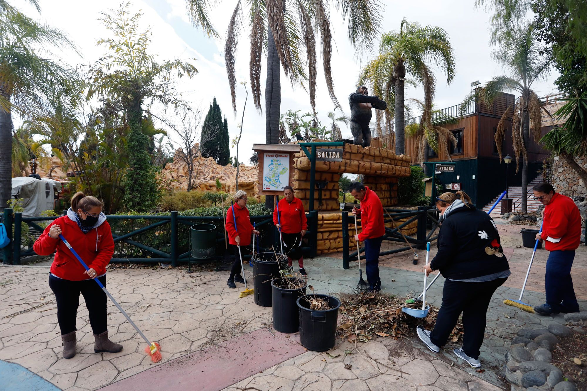 Instalaciones del parque de atracciones Tivoli World en Benalmádena