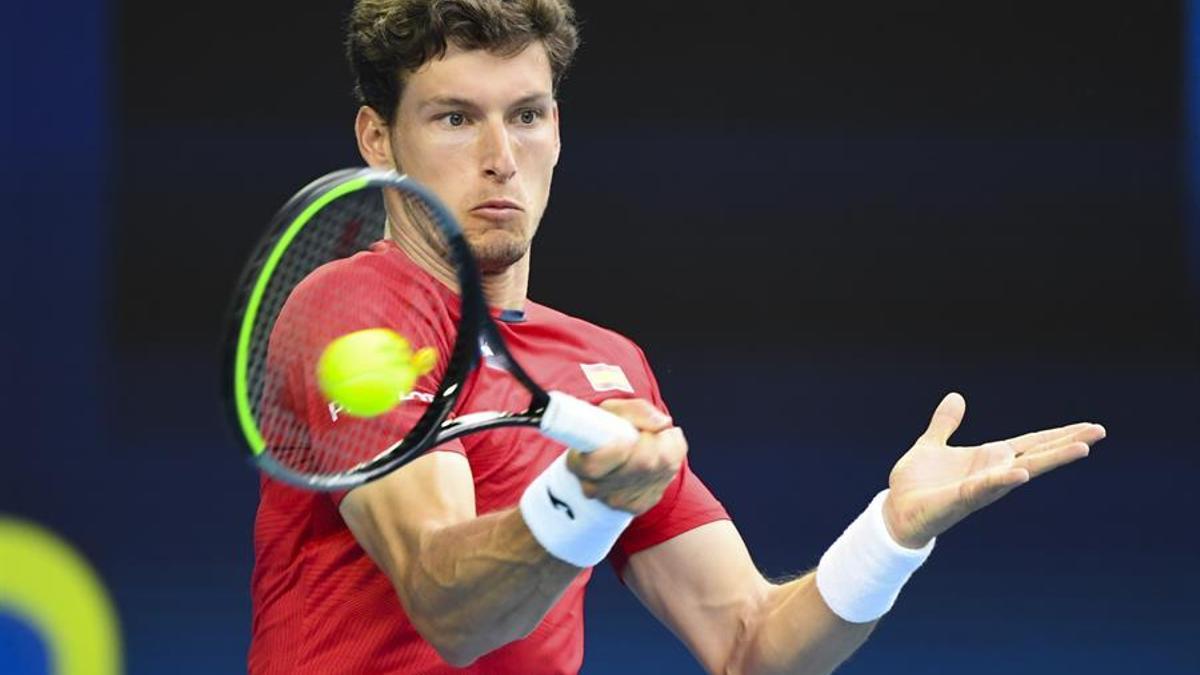 Pablo Carreño, en un partido de esta Copa ATP