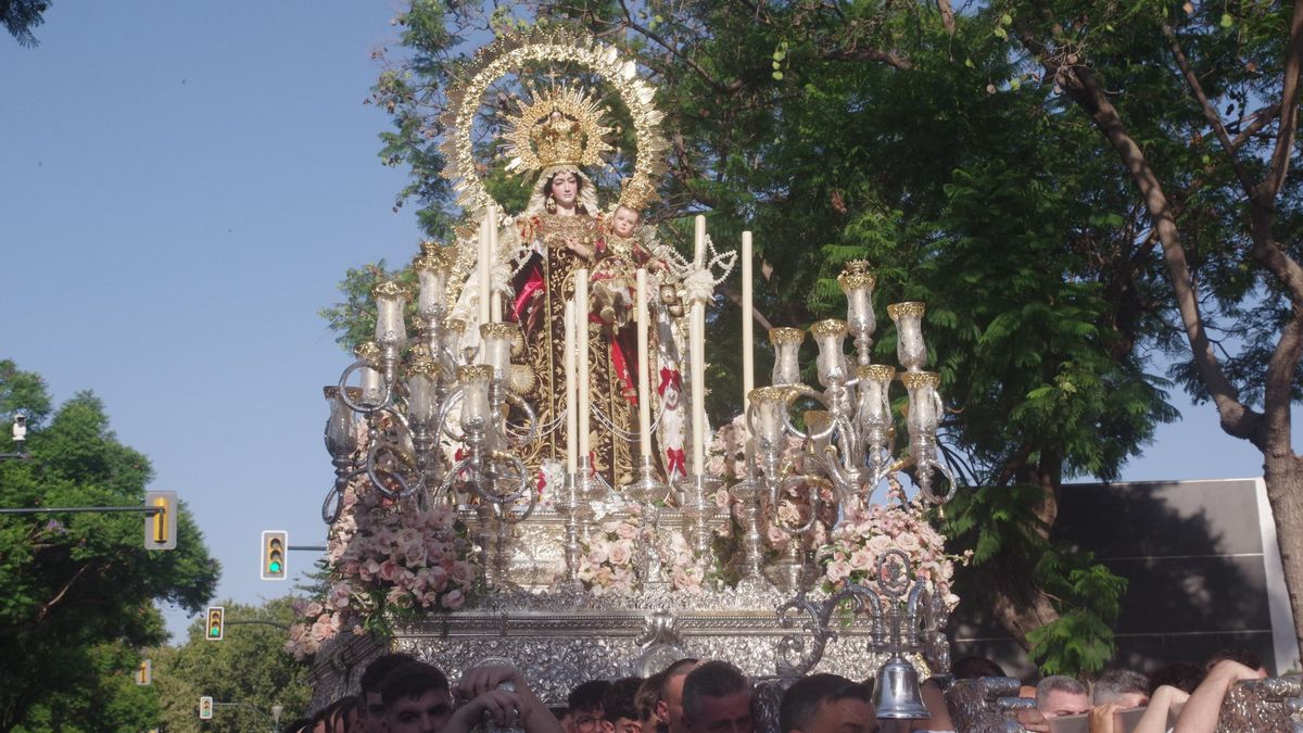 Procesión de la Virgen del Carmen de la barriada de Pedregalejo