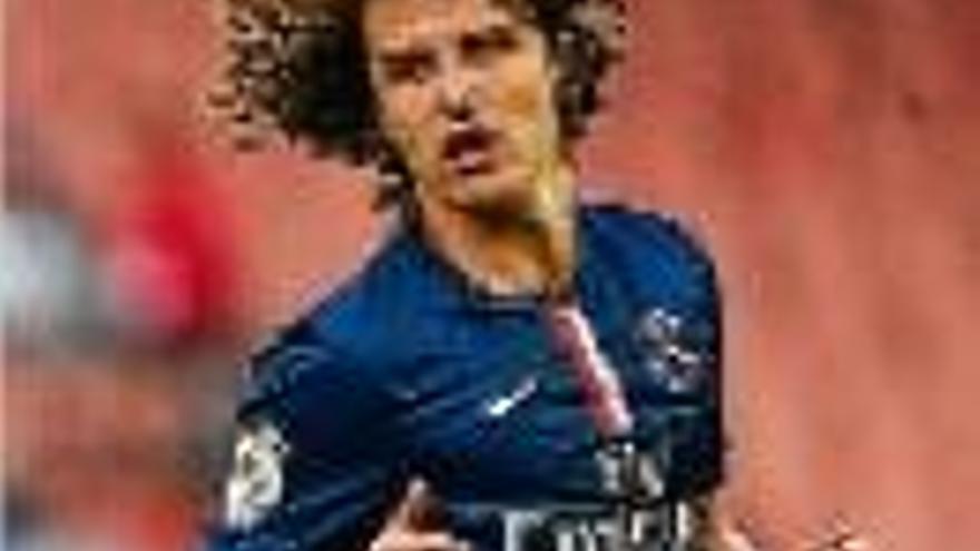 David Luiz, baixa segura a l&#039;anada
