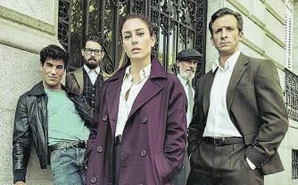 Reparto de ‘Jaguar’, con Blanca Suárez al frente.