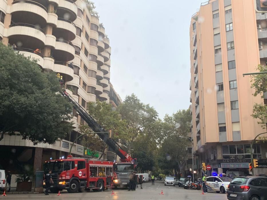 8 intoxicados en un incendio en Aragó