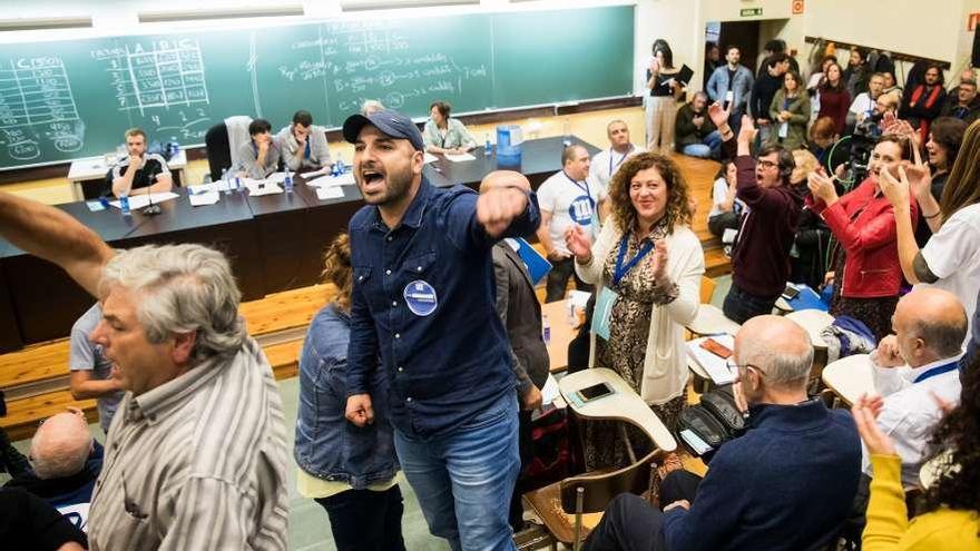 Participantes en el plenario de En Marea celebrado a finales de octubre. // Óscar Corral