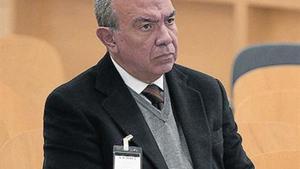 Roberto López Abad, exdirector general de la CAM, en uno de los juicios por su gestión de la caja de ahorros alicantina