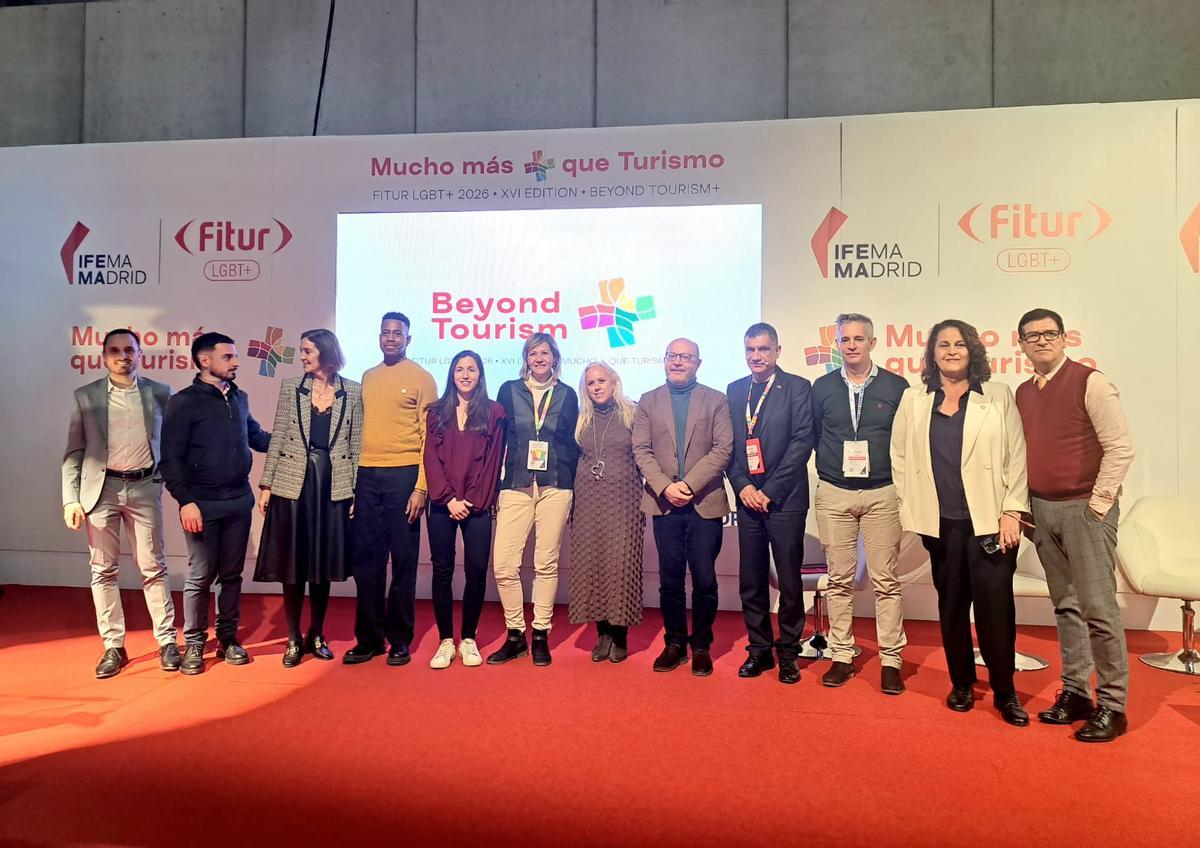 Presentación del Orgullo LGTBIQA+ en Fitur 2026