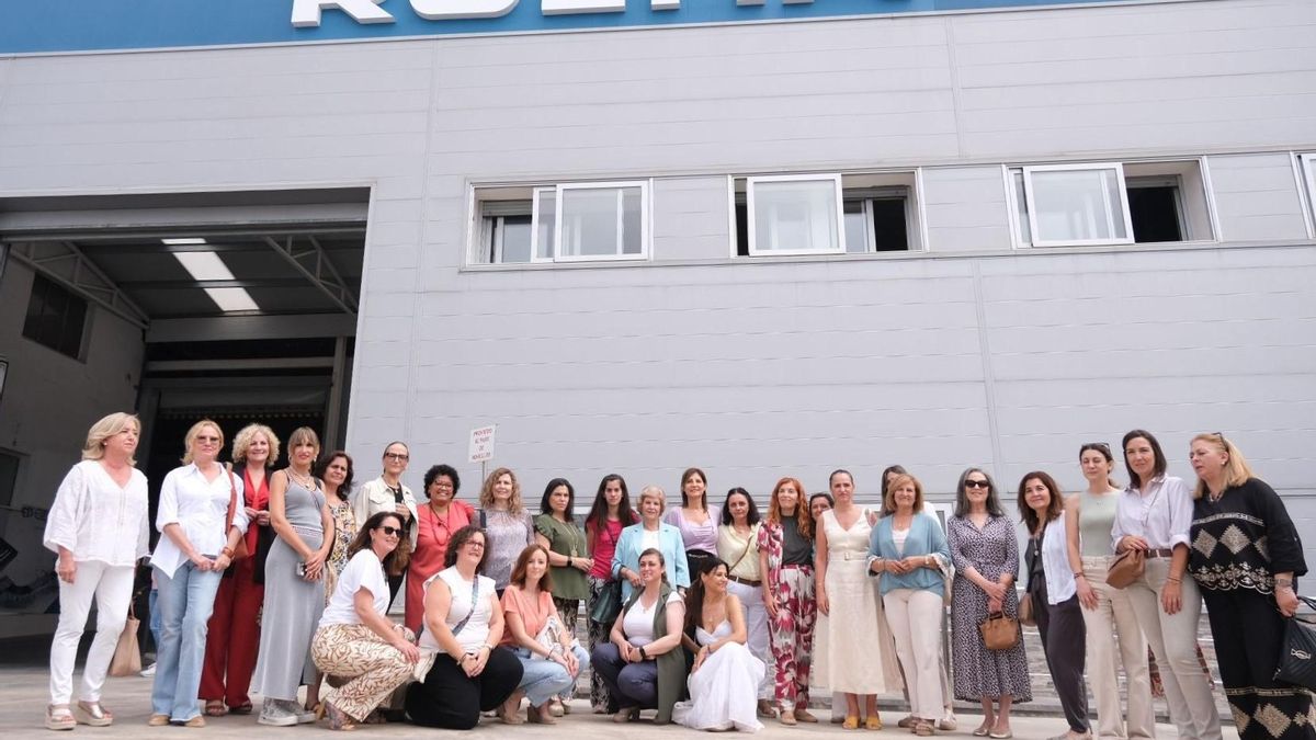 Participantes en el acto de Empresarias en ruta.