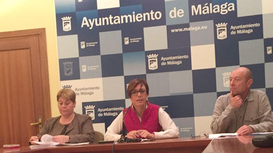 María Gámez y Manuel Galán durante la rueda de prensa.