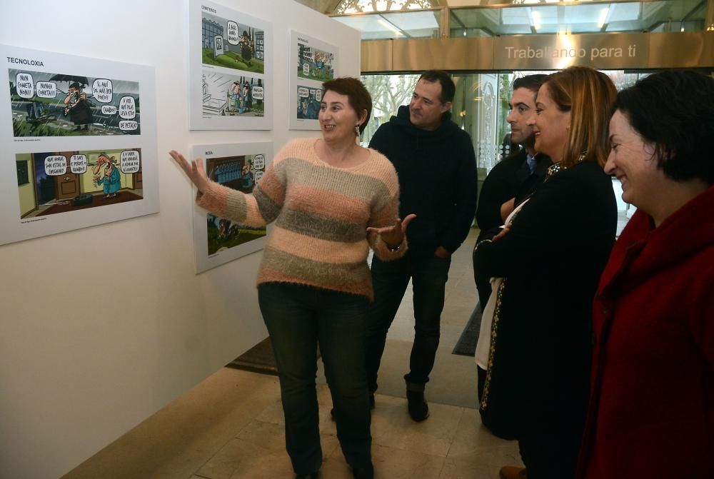 Exposición de Luis Davila en el Pazo Provincial