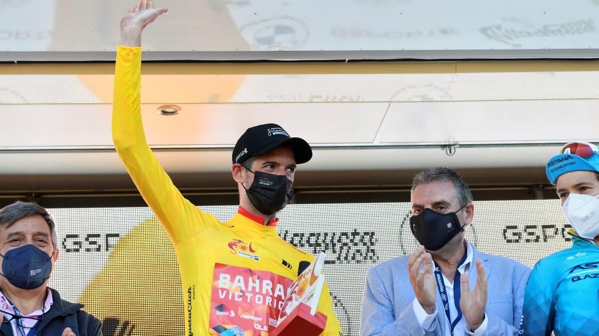 Poels celebra su victoria en Jaén