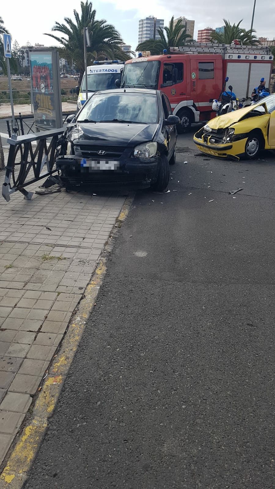 Colisión en La Feria (06/05/21)