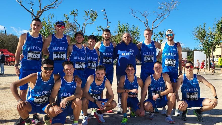 El CA Gandia Alpesa se clasifica para el Nacional de cross de clubs