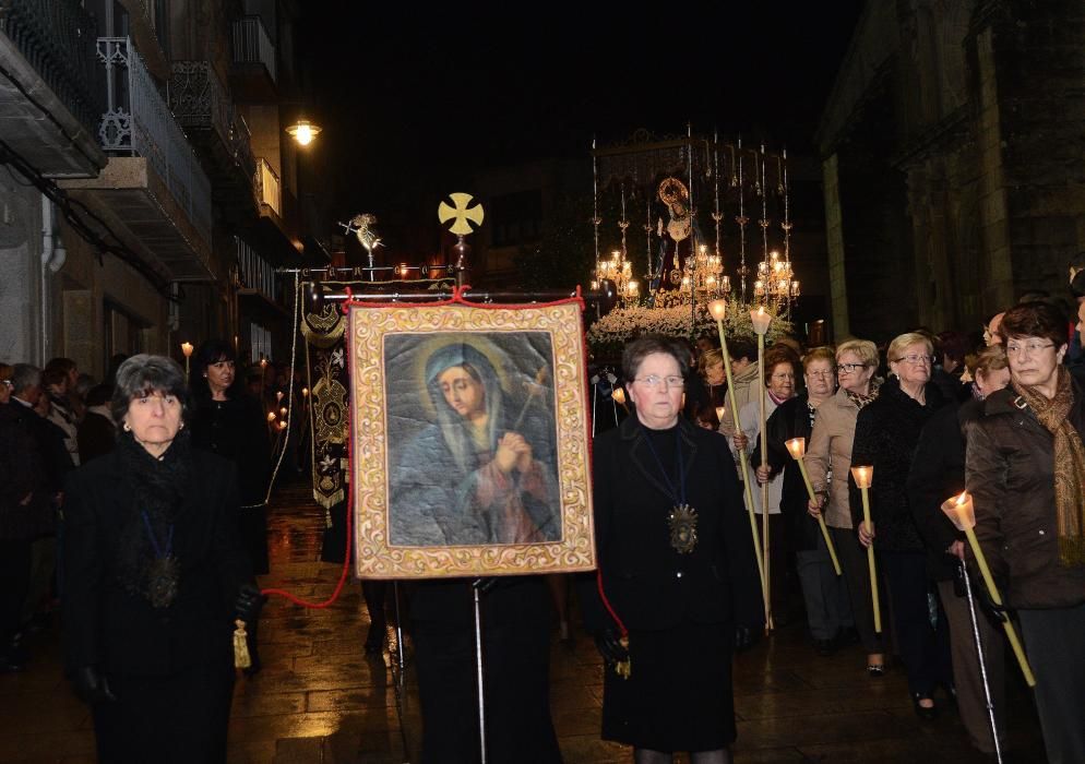 Procesión de la Virgen de Los Dolores en Cangas