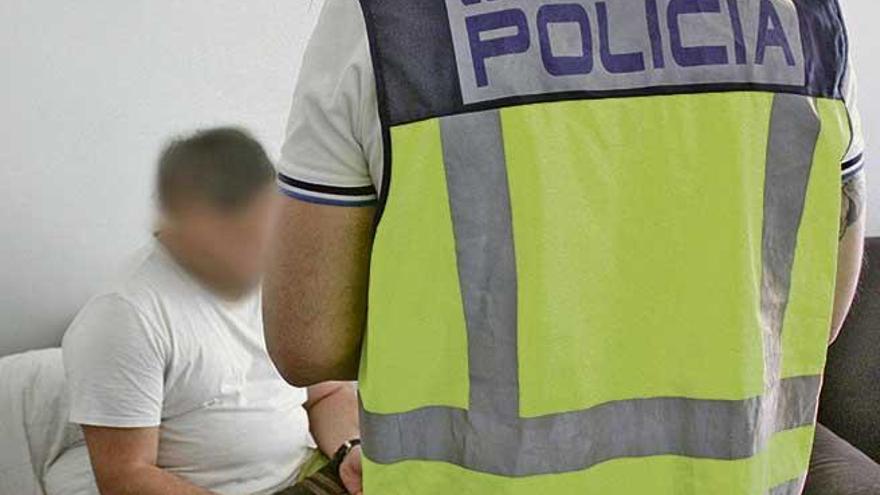 Detenido por la Policía Nacional por la explotación sexual de una mujer en Palma.