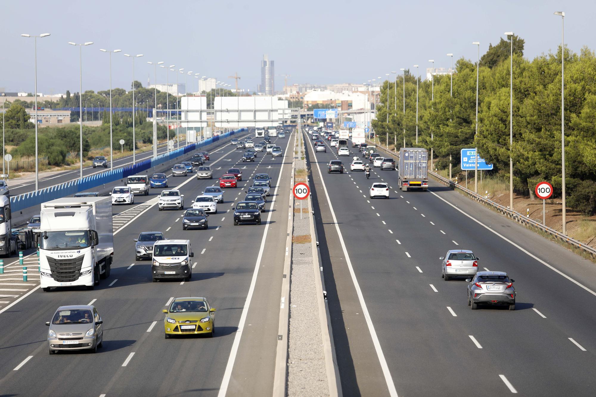 Retenciones en las carreteras valencianas en la Operación Salida de agosto