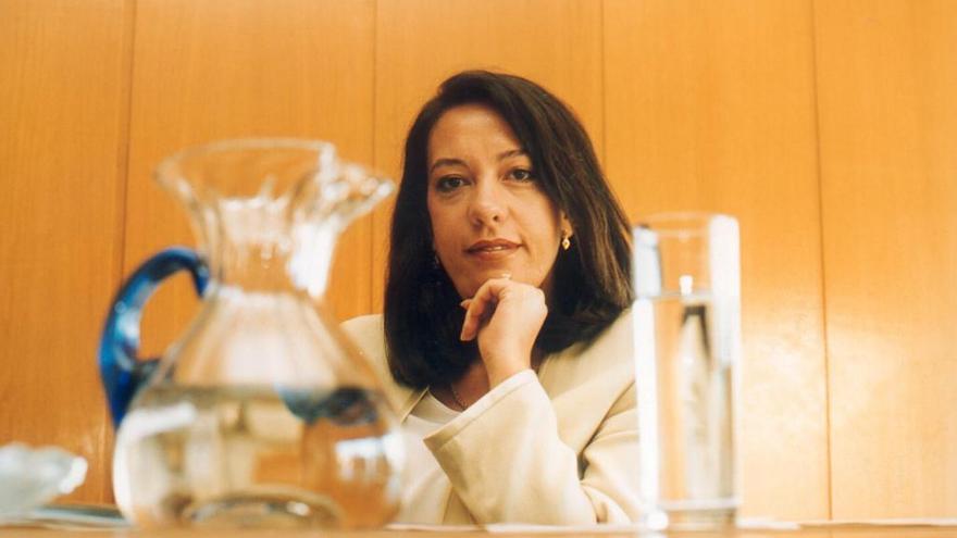 Imagen de archivo de María Crespo en el año 2000.