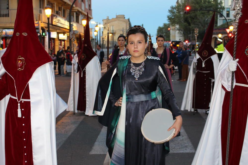 Procesión de la Solidaridad de la Hermandad de las Angustias.