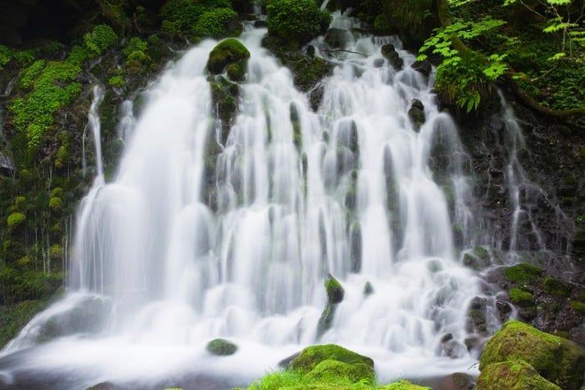 Catarata en la perfectura de Akita.
