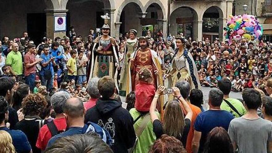 El ball de gegants de la trobada de l&#039;any passat