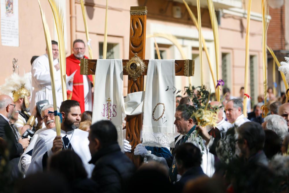 Procesión de las Palmas en la parroquia de Ntra. Sra. de los Ángeles