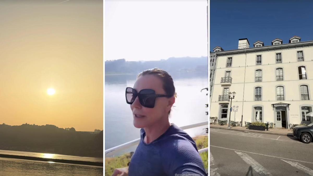 El running de Mar Flores en Asturias a la vera del río Nalón: "Es una tierra privilegiada"