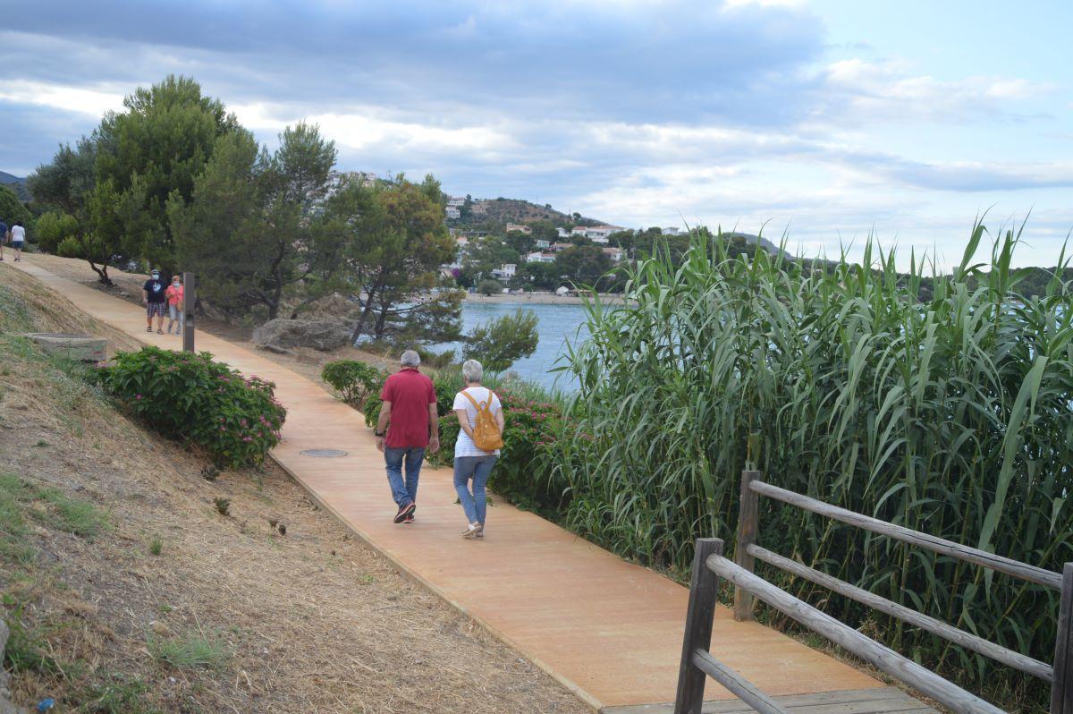 El camí de ronda a Llançà.