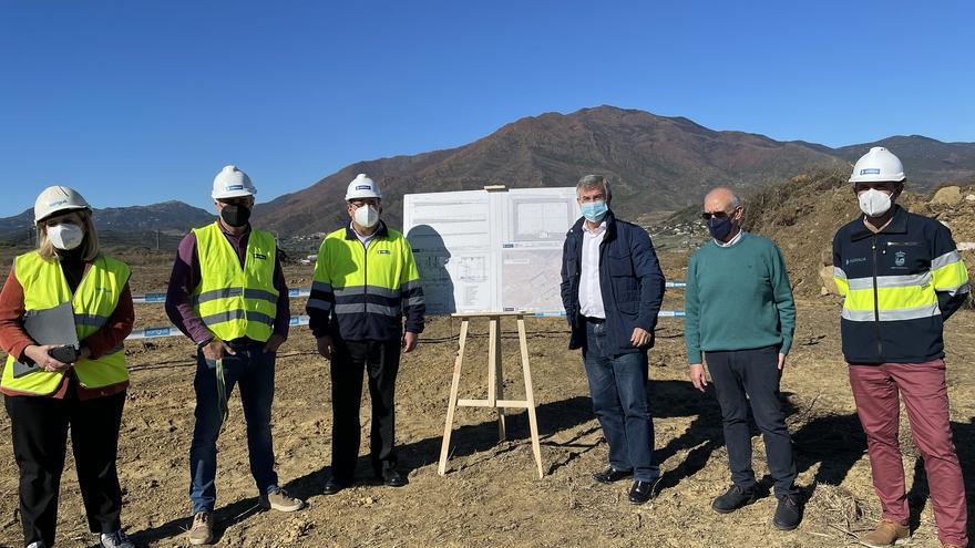 Estepona construye un nuevo depósito de agua potable de 15.000 metros cúbicos