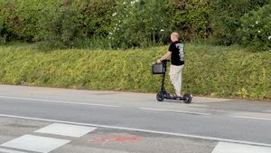 El punto de la N-II en Mataró en el que han muerto el conductor de un patinete y un motorista en un accidente