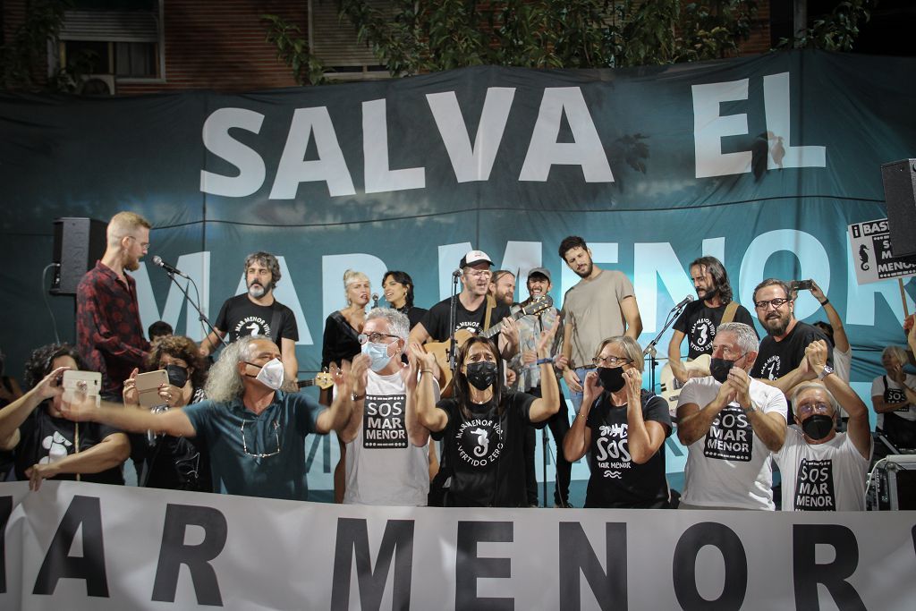 Manifestación por el Mar Menor en Murcia