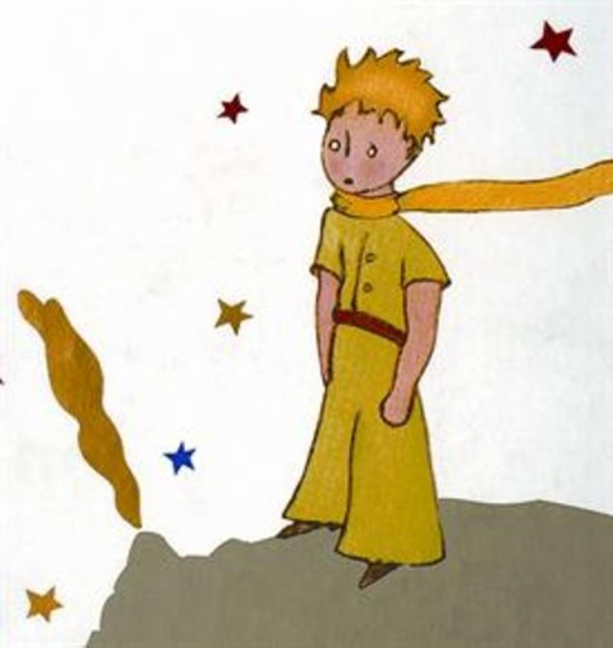 Una il·lustració d’’El Petit príncep’, de Saint-Exupéry.
