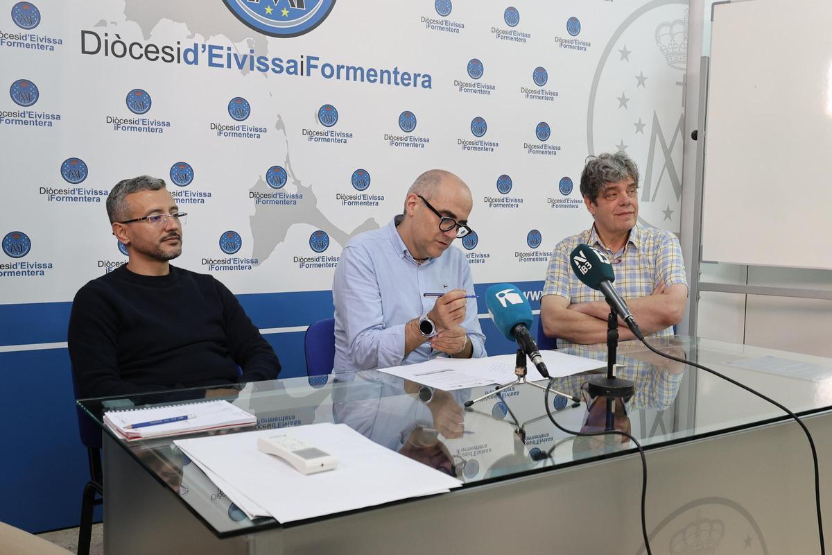 Rueda de prensa de Cáritas Ibiza y representantes de Cáritas Rabat, en imágenes Rueda de prensa de Cáritas Ibiza y representantes de Cáritas Rabat, en imágenes