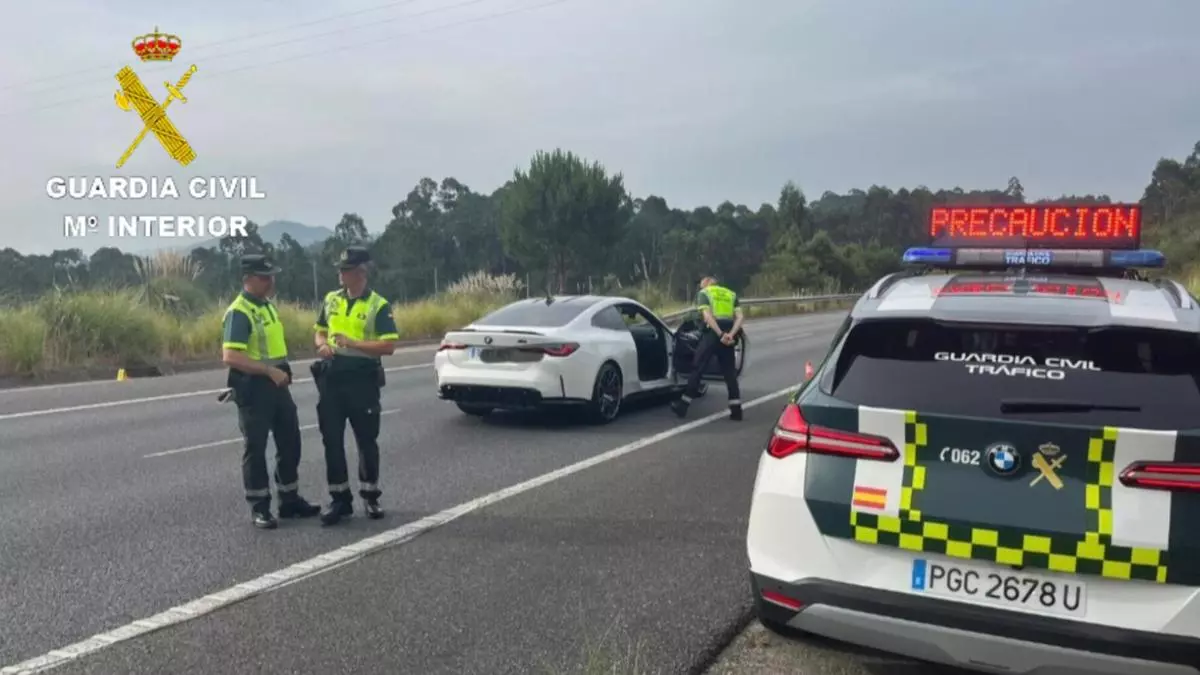 Reconstruyen el accidente de O Rosal en el que un motorista murió arrollado por un coche
