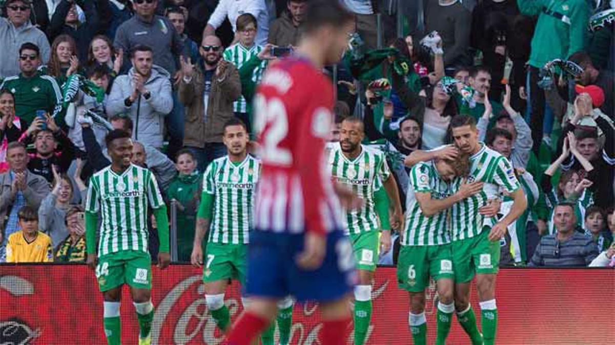 El Betis amarga al Atlético desde el punto de penalti