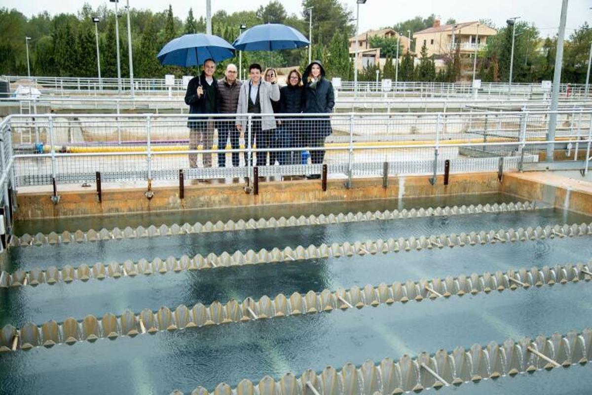 Visita de la emshi por el Día Mundial del Agua a La Presa de Manises.