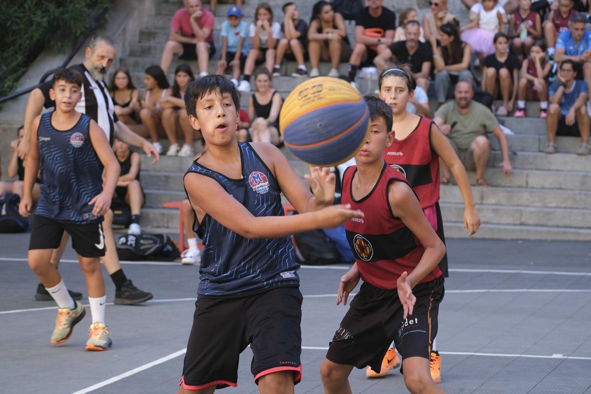 Imatges del 3x3 de la Festa Major de Manresa