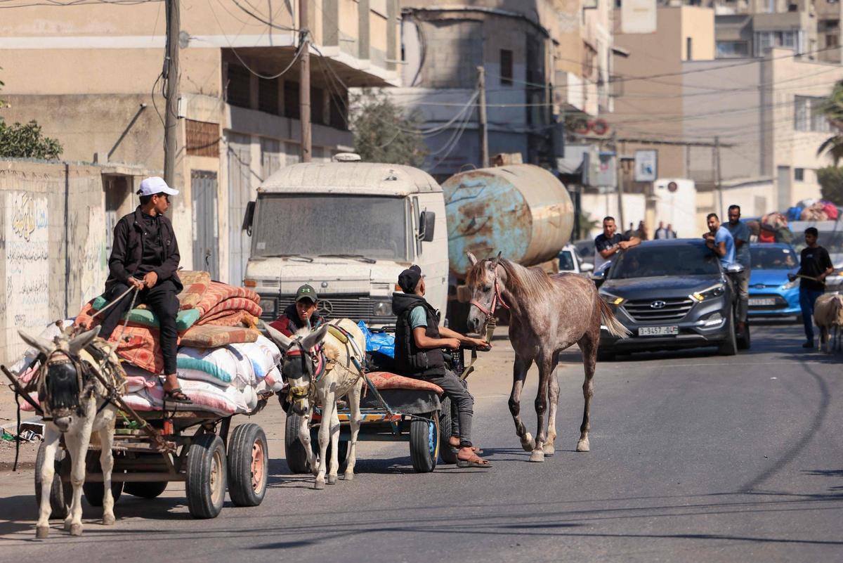 Israel ordena la evacuación de Gaza hacia el sur en 24 horas de más de un millón de habitantes