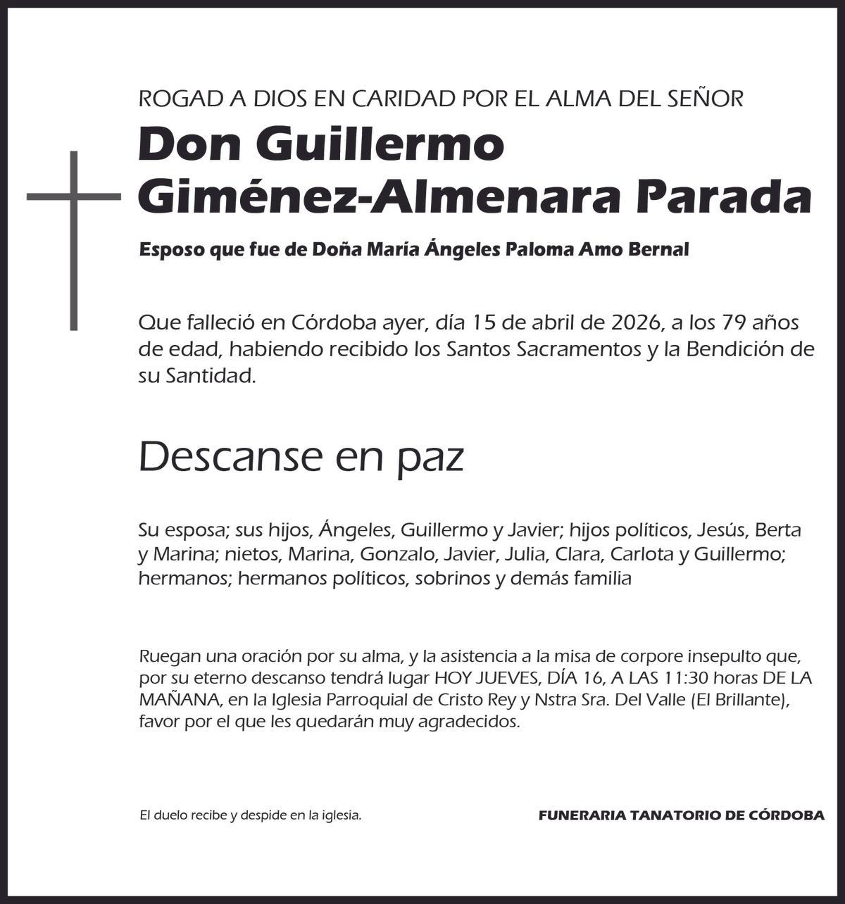 Guillermo Giménez-Almenara Parada