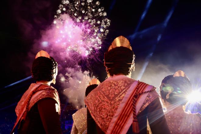 La Crida de las Fallas 2025, desde primera fila