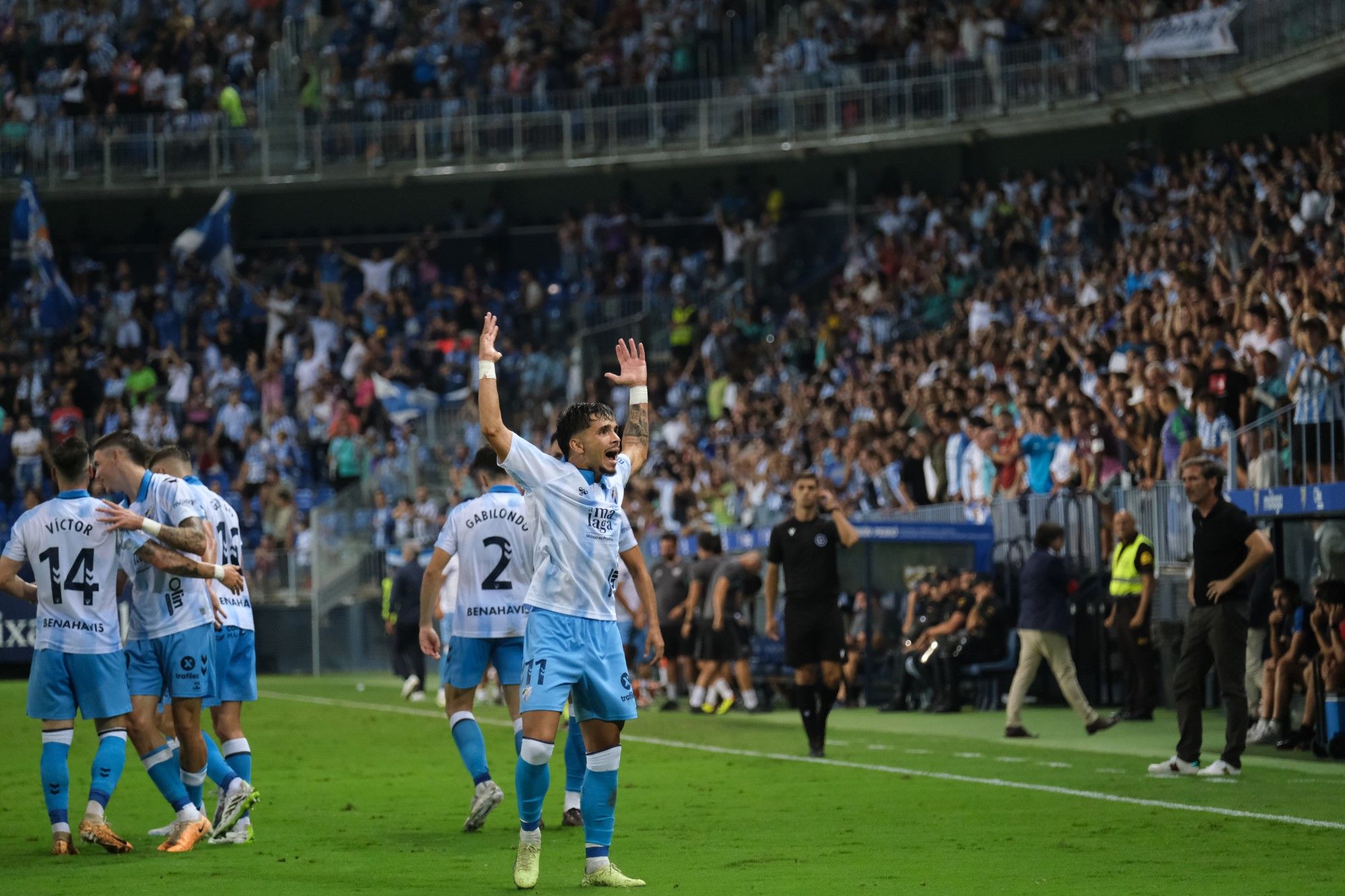 Primera RFEF | Málaga CF - San Fernando CD, en imágenes