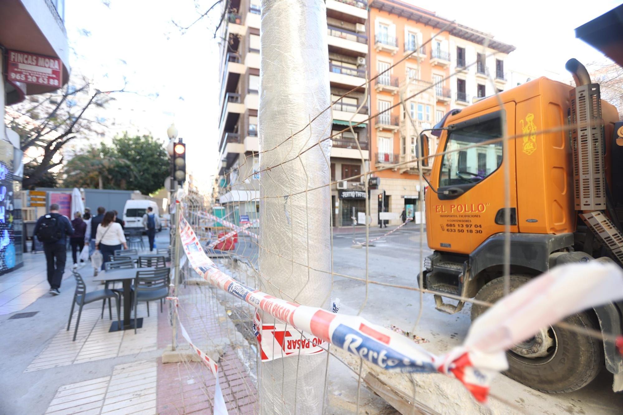 Melias recubiertas con materiales protectores en Alicante