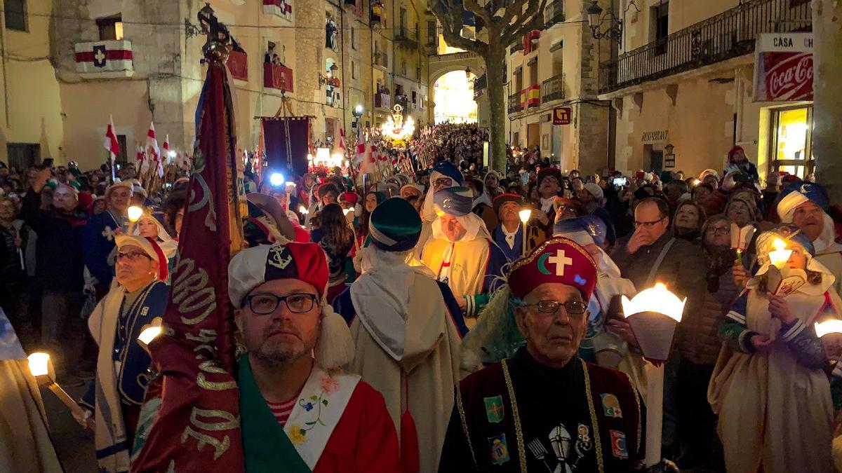 Las fiestas de Moros y Cristianos de Bocairent se celebran en honor a Sant Blai.