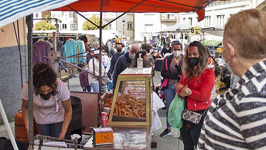 Las churrerías, un clásico de las ferias.   | // BERNABÉ/ANA AGRA  