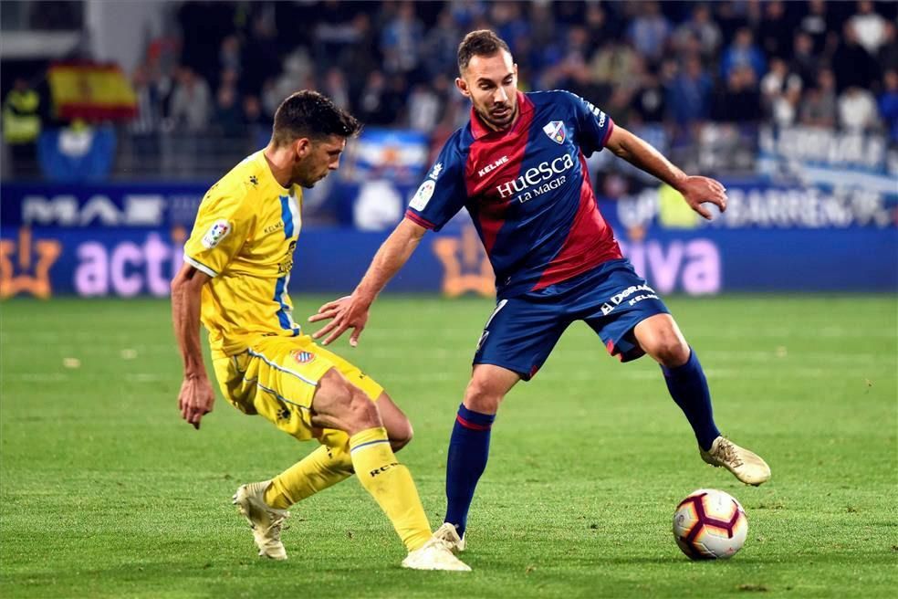 El SD Huesca contra el Espanyol